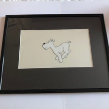 Load image into Gallery viewer, The Adventures of Tintin (1991) - Original animation cel of Milou, Episode: 'Le trésor de Rackham le rouge'