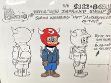Load image into Gallery viewer, Alvin and the Chipmunks (1983 TV series) - Original animation model cel