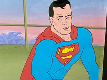 Load image into Gallery viewer, The Superman/Aquaman Hour of Adventure - Original animation cel