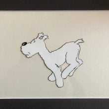 Load image into Gallery viewer, The Adventures of Tintin (1991) - Original animation cel of Milou, Episode: 'Le trésor de Rackham le rouge'