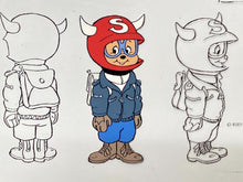 Load image into Gallery viewer, Alvin and the Chipmunks (1983 TV series) - Original animation model cel