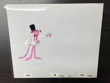 Load image into Gallery viewer, Pink Panther original animation cel and drawing