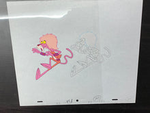 Load image into Gallery viewer, Pink Panther original animation cel and drawing