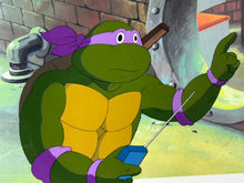 Load image into Gallery viewer, Teenage Mutant Ninja Turtles (1987 TV series) - Original animation cel (certificated with studio stamp)
