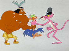 Load image into Gallery viewer, Pink Panther original animation cel and drawing