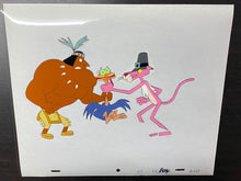 Load image into Gallery viewer, Pink Panther original animation cel and drawing