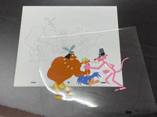 Load image into Gallery viewer, Pink Panther original animation cel and drawing