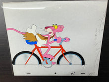 Load image into Gallery viewer, Pink Panther original animation cel and drawing