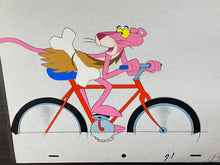 Load image into Gallery viewer, Pink Panther original animation cel and drawing