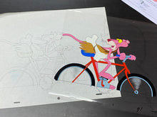 Load image into Gallery viewer, Pink Panther original animation cel and drawing