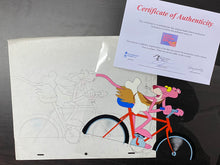 Load image into Gallery viewer, Pink Panther original animation cel and drawing