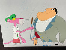 Load image into Gallery viewer, Pink Panther original animation cel and drawing
