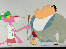 Load image into Gallery viewer, Pink Panther original animation cel and drawing