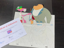 Load image into Gallery viewer, Pink Panther original animation cel and drawing