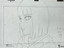 Load image into Gallery viewer, Naruto - Original drawing of Hinata Hyuga, on Studio Pierrot paper!