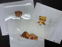 Load image into Gallery viewer, Ewoks (TV series, 1985/86) - Original animation cels and drawings, set