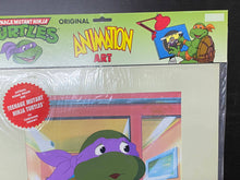Load image into Gallery viewer, Teenage Mutant Ninja Turtles (1987 TV series) - Original animation cel (certificated, new)