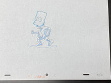 Load image into Gallery viewer, The Simpsons - Original drawing of Bart Simpson (90's)