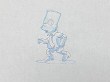 Load image into Gallery viewer, The Simpsons - Original drawing of Bart Simpson (90's)