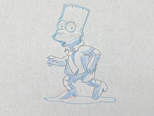 Load image into Gallery viewer, The Simpsons - Original drawing of Bart Simpson (90's)