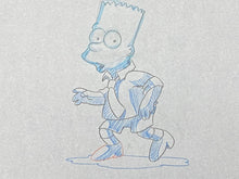 Load image into Gallery viewer, The Simpsons - Original drawing of Bart Simpson (90's)