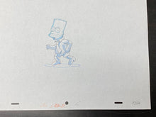 Load image into Gallery viewer, The Simpsons - Original drawing of Bart Simpson (90's)