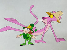 Load image into Gallery viewer, Pink Panther original animation cel and drawing