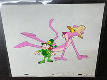 Load image into Gallery viewer, Pink Panther original animation cel and drawing