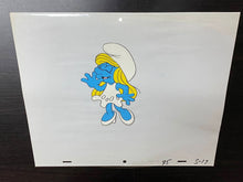 Load image into Gallery viewer, The Smurfs - Original animation cel of Smurfette