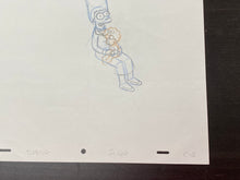Load image into Gallery viewer, The Simpsons - Original drawing of Marge and Maggie Simpson