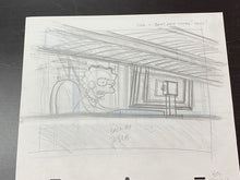 Load image into Gallery viewer, The Simpsons - Original drawing of Lisa Simpson