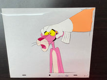 Load image into Gallery viewer, Pink Panther original animation cel and drawing