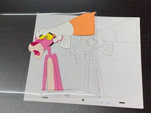 Load image into Gallery viewer, Pink Panther original animation cel and drawing