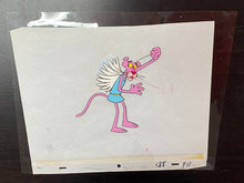 Load image into Gallery viewer, Pink Panther original animation cel and drawing