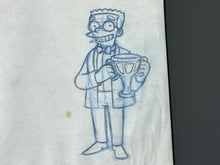 Load image into Gallery viewer, The Simpsons - Original drawing of Waylon Smithers