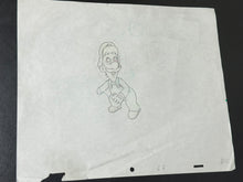Load image into Gallery viewer, The Super Mario Bros. Super Show! (1989) - Original Animation Drawing of Luigi