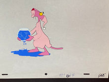 Load image into Gallery viewer, Pink Panther original animation cel and drawing