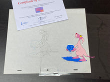 Load image into Gallery viewer, Pink Panther original animation cel and drawing