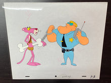 Load image into Gallery viewer, Pink Panther original animation cel and drawing