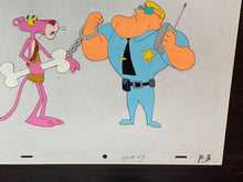 Load image into Gallery viewer, Pink Panther original animation cel and drawing