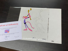 Load image into Gallery viewer, Pink Panther original animation cel and drawing