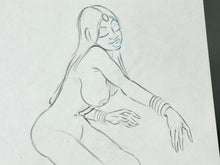 Load image into Gallery viewer, Heavy Metal (1981) - Original animation drawing of Kath
