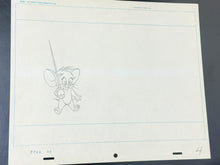 Load image into Gallery viewer, Tom and Jerry (1964) - Original animation drawing of Jerry, directed by Chuck Jones