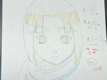 Load image into Gallery viewer, Naruto - Original drawing of Hinata Hyuga, in color