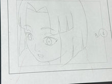 Load image into Gallery viewer, Naruto - Original drawing of Hinata Hyuga, on Studio Pierrot paper!