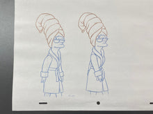 Load image into Gallery viewer, The Simpsons - Original drawing of Marge Simpson (studio concept drawings)