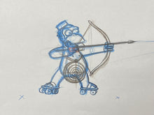 Load image into Gallery viewer, The Simpsons - 2 x Original drawings of Mr. Teeny
