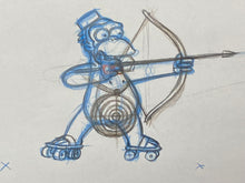 Load image into Gallery viewer, The Simpsons - 2 x Original drawings of Mr. Teeny