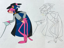 Load image into Gallery viewer, Pink Panther - Original animation cel and drawing