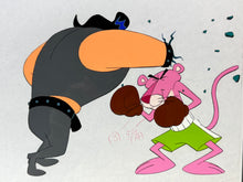 Load image into Gallery viewer, Pink Panther - Original animation cel and drawing